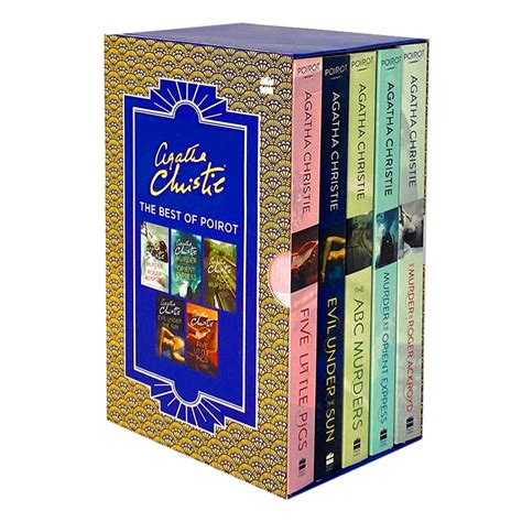 Agatha Christie The Best Of Poirot Books Box Set Collection Pack EBay