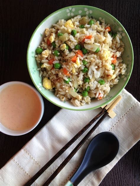 Hibachi Style Fried Rice With Yum Yum Sauce The Cooking Jar