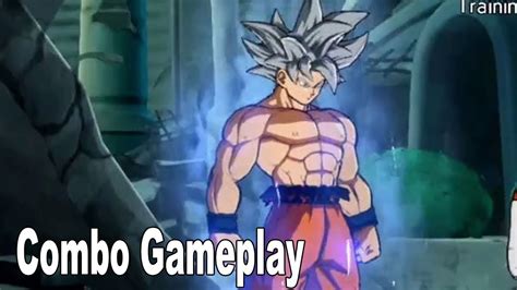 Dragon Ball Fighterz Ultra Instinct Goku Combos Gameplay Hd 1080p