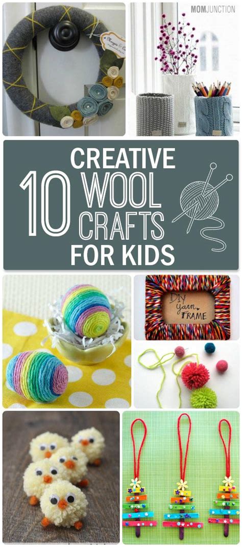 10 Easy And Simple Yarn And Wool Crafts For Kids