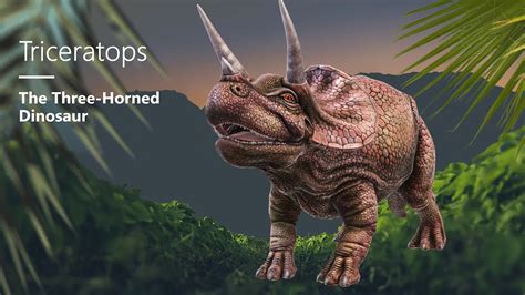 Triceratops Facts About The Three Horned Dinosaur Youtube