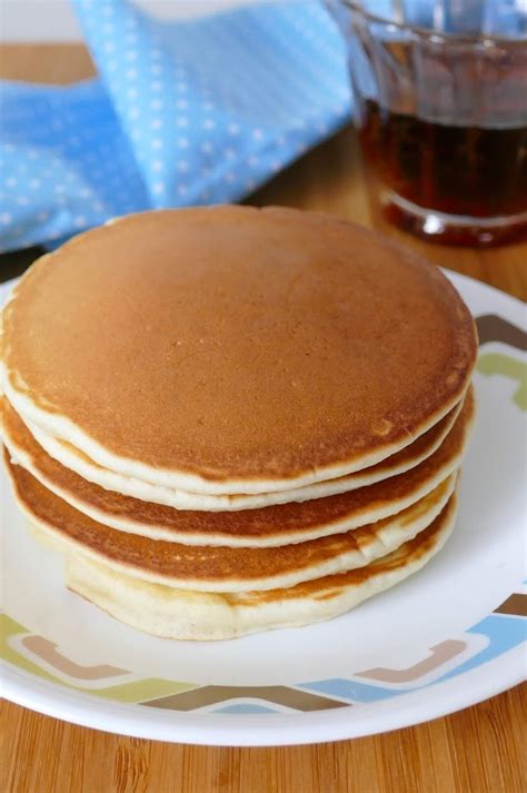 Hot Eats And Cool Reads Easy Homemade From Scratch Pancakes Recipe