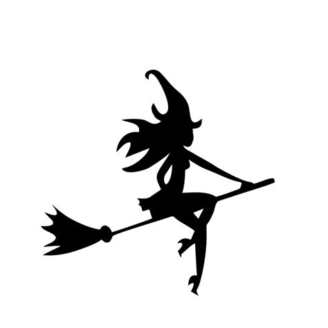 Witch On A Broomstick Faspolar