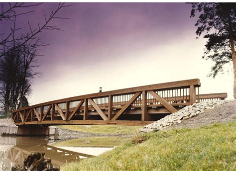 Truss Girder Bridges Sarum Hardwood Structures Timber Bridges