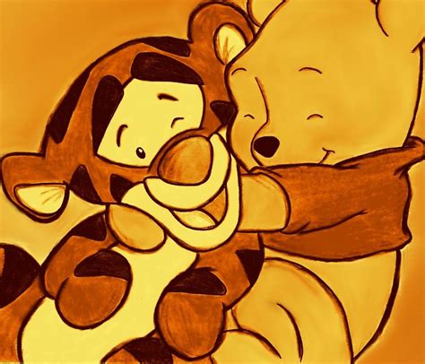 Winnie pooh was born in 1926 by a.a. Baby Pooh Drawing at GetDrawings | Free download