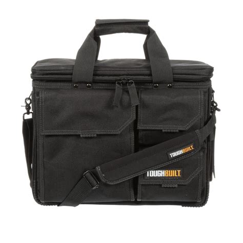 Toughbuilt 195 In Large Quick Access Laptop Tool Bag And Shoulder