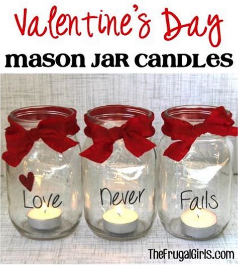 50 Valentines Day Mason Jar Ideas And Tutorials Noted List