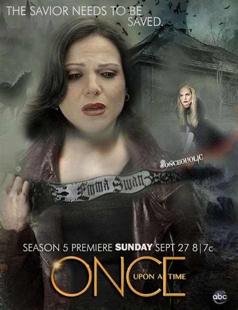 awesome regina and emma on an awesome once poster for once season five the savior needs to be