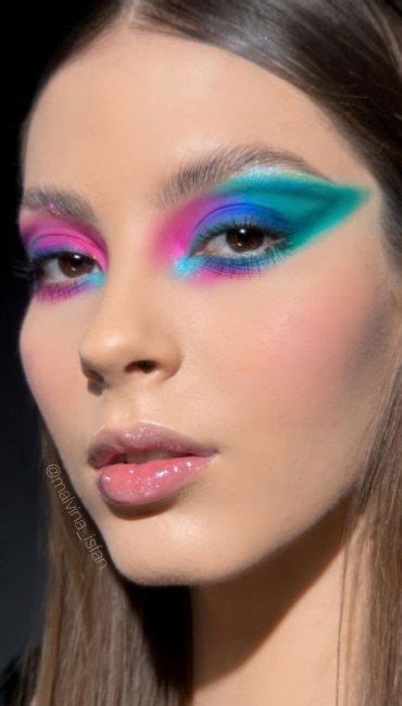 42 Summer Makeup Trends And Ideas To Look Out Soft Neon Festival Makeup