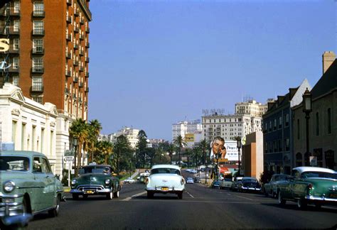Streets Of Los Angeles In The 1950s And 1960s ~ Vintage Everyday