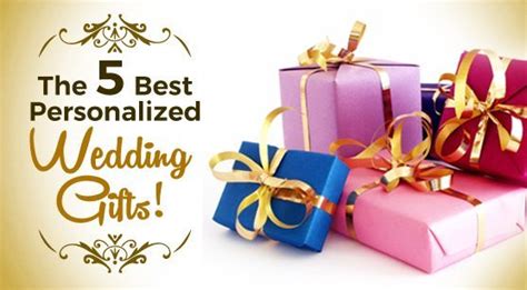 These customized gifts are some of our favorites. 5 Best Personalized Wedding Gifts for Loved Ones | Gift Ideas