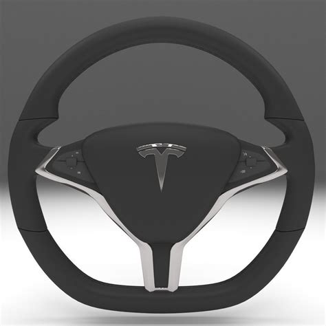 Tesla semi truck s rare interior pictures emerge from sacramento. Tesla Model S Steering Wheel low-poly | CGTrader