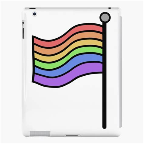 Rainbow Pride Flag Lgbtq Queer Gay IPad Case Skin By Ssm Ho Redbubble