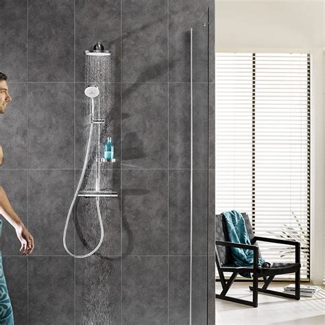 Dumawall Plus Mystic Grey Solid Bathroom Wall Tile Aps Wall Panelling