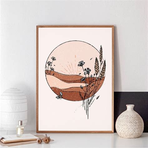 Maybe you would like to learn more about one of these? Cheap Painting & Calligraphy, Buy Directly from China Suppliers:Boho Wall Decor Burnt Orange ...
