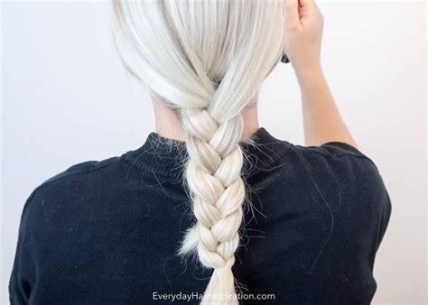 How To Braid Your Own Hair For Complete Beginners Everyday Hair