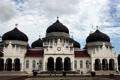 Gambar Masjid Raya Baiturrahman Aceh Visit Banda Aceh