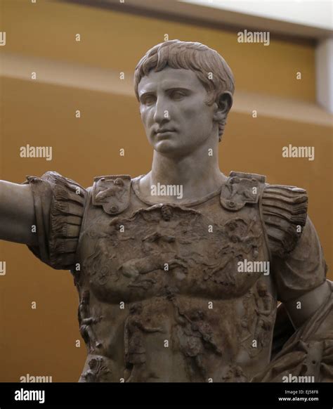 Augusto 61 Ac 14 Dc El Primer Emperador Del Imperio Romano Estatua