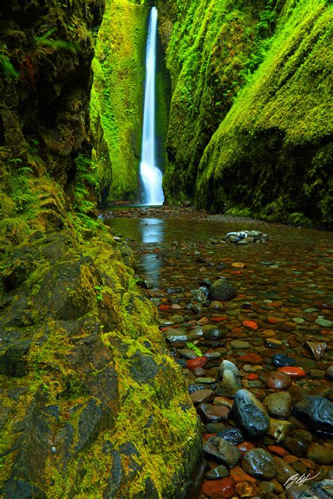 C146 Oneonta Falls Columbia River Gorge Oregon Randall J Hodges