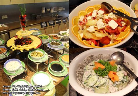 I went to golden sands resort and this was their breakfast buffet. Around The World Dinner Buffet @ Garden Cafe, Golden Sands ...