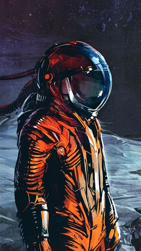 Astronaut Artwork In 2020 Astronaut Wallpaper Space Art Astronaut Art