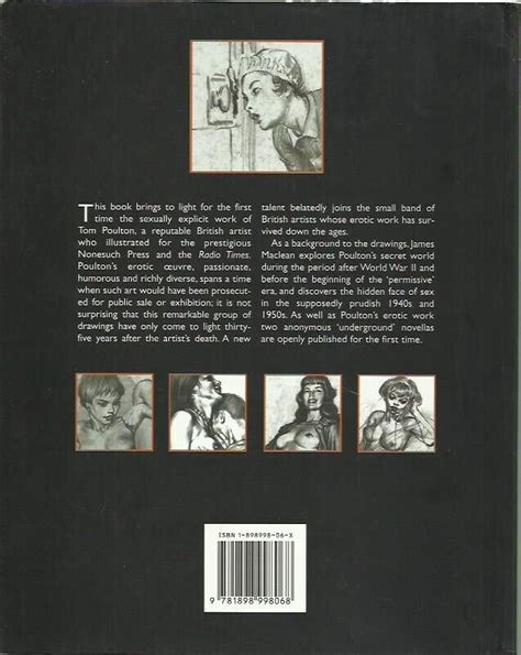 The Secret Art Of Tom Poulton Eng Maclean Erotic Print S 2002 Ottimo Ebay