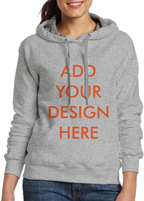 Design Your Own Add Image And Text Personalized Custom Women Hoodie
