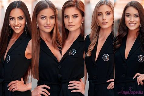 Miss Czech Republic 2018 Top 10 Finalists