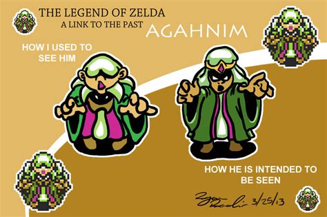 The Legend Of Zelda A Link To The Past Agahnim By The Blue Pirate