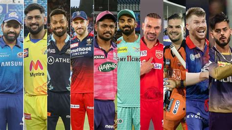 Ipl 2023 List Of Captains And Coaches Of All 10 Ipl Teams For Indian