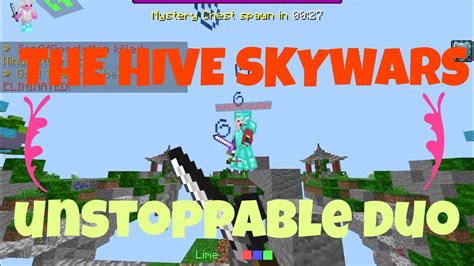The Hive Skywars Unstoppable Duo Youtube