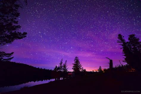 Purple Night Sky Painting Evening Sky By Norge Raylandy11 On Deviantart