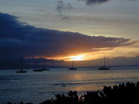 Lahaina Sunset Free Photo Download Freeimages