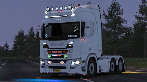 Mega Tuning Light Mod Pack All Trucks And Scs Trailers Ets2 Mods V139