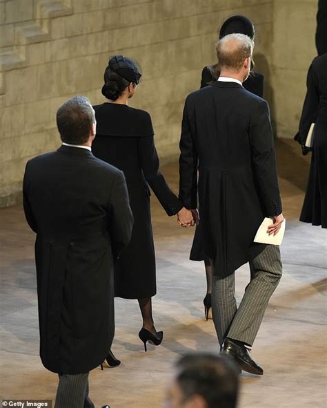 Harry And Meghan Hold Hands Throughout The Queens Procession At Westminster Hall Express Digest