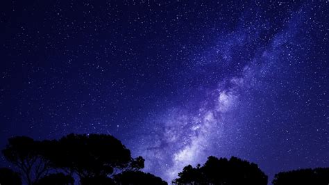 Free Download Starry Night Sky Wallpaper 4k 1920x1080 Download Hd