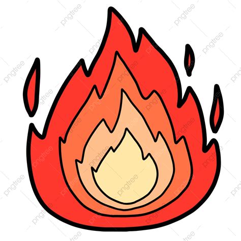 Burning Fire Clipart Transparent Png Hd Burning Fire Vector Fire