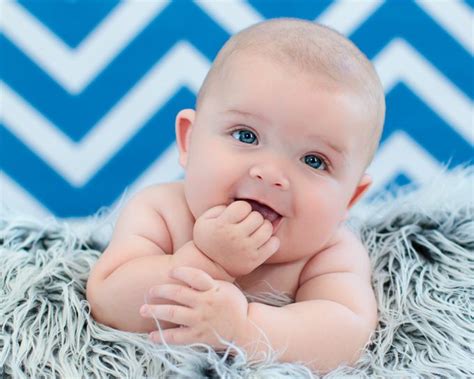 Baby Boy Picture 4 Month Old Chevron Sabrina Walsh Photography