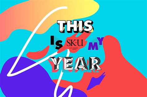 This Is My Year On Behance Visual Content Typographic Expressions