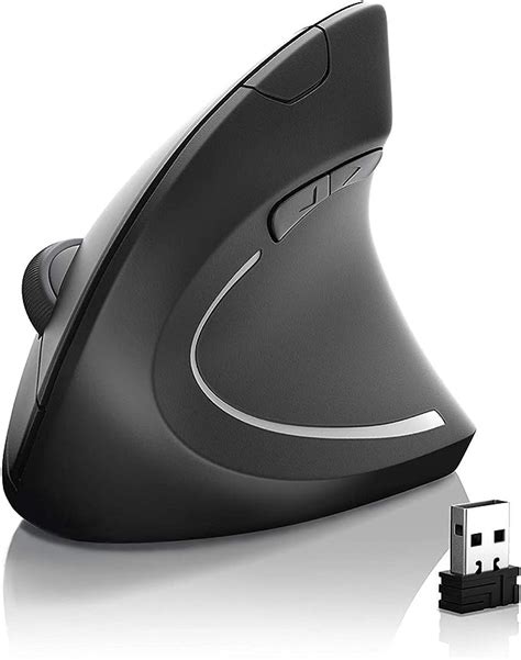 Ergonomic Wireless Rechargeable Mouse 24g Small Uk Electronics