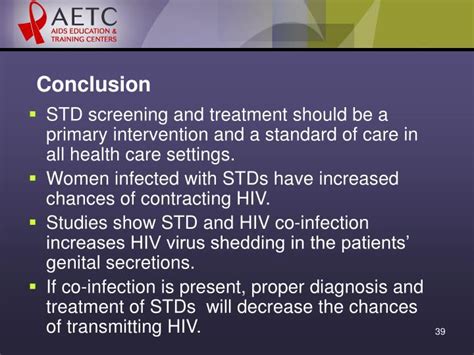 Ppt Common Sexually Transmitted Diseases Stds And Hiv Infected