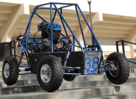 Mechanical engineers research, design, manufacture, and maintain mechanical systems. Bruins design and build a race car from scratch for the Baja Society of Automotive Engineers ...