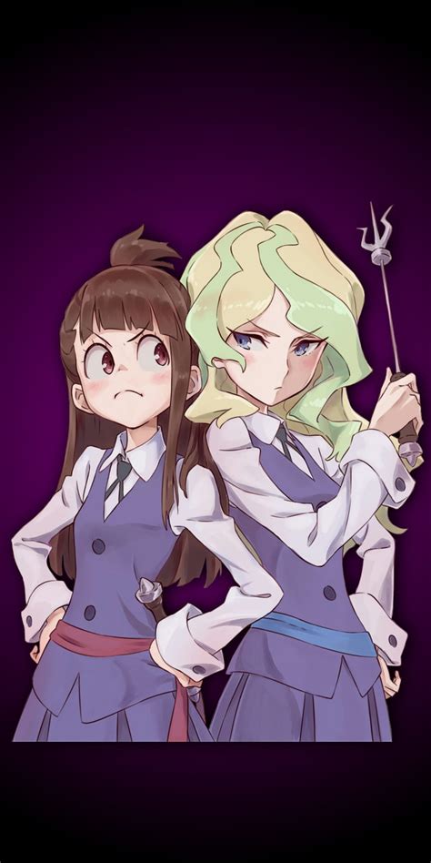 1920x1080px 1080p descarga gratis akko y diana anime atsuko kagari diana cavendish