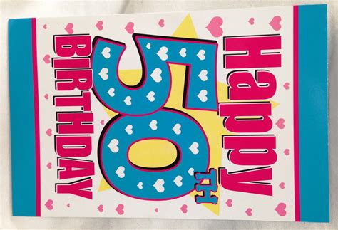50th Birthday Card Female Qikt Shop