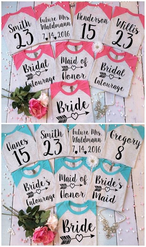 30 Cutest Bridesmaid Shirts Bachelorette Tees Around Bridesmaid