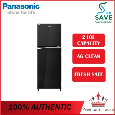 Save 40 Panasonic 210l Econavi Inverter 2 Door Top Freezer Fridge Nr