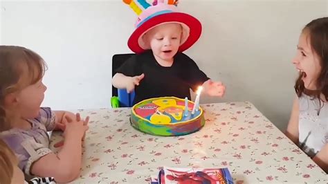 Funny Babies Blowing Candle And Fails Funny Babies Youtube