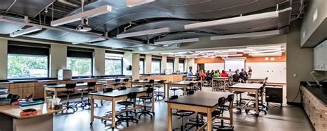 Science Classroom Addition At Shepard High School Classroom Interior