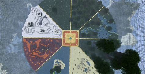 Huge Bio Dome Minecraft Map