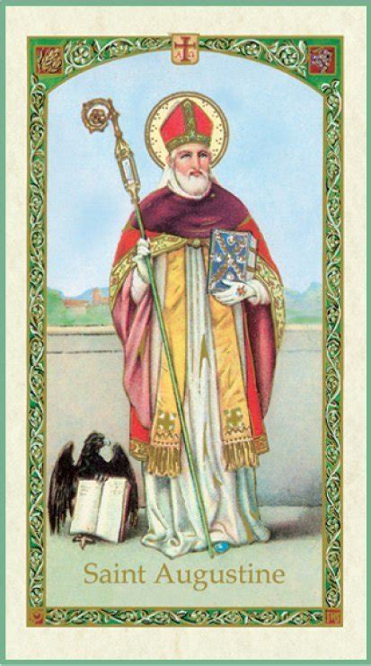 About St Augustine Of Hippo Patron Saint Article